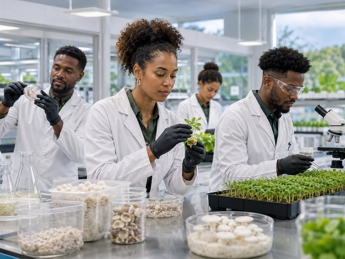 Laboratory and research team